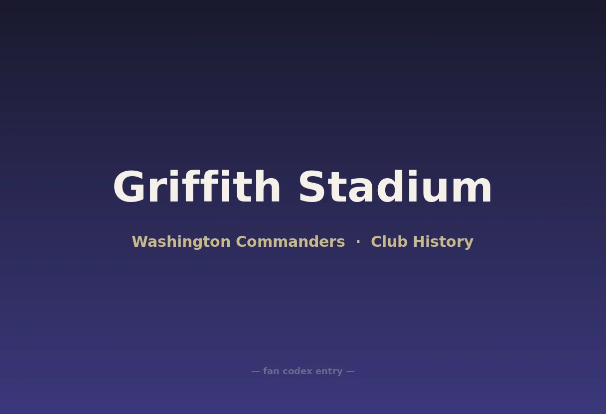 Griffith Stadium